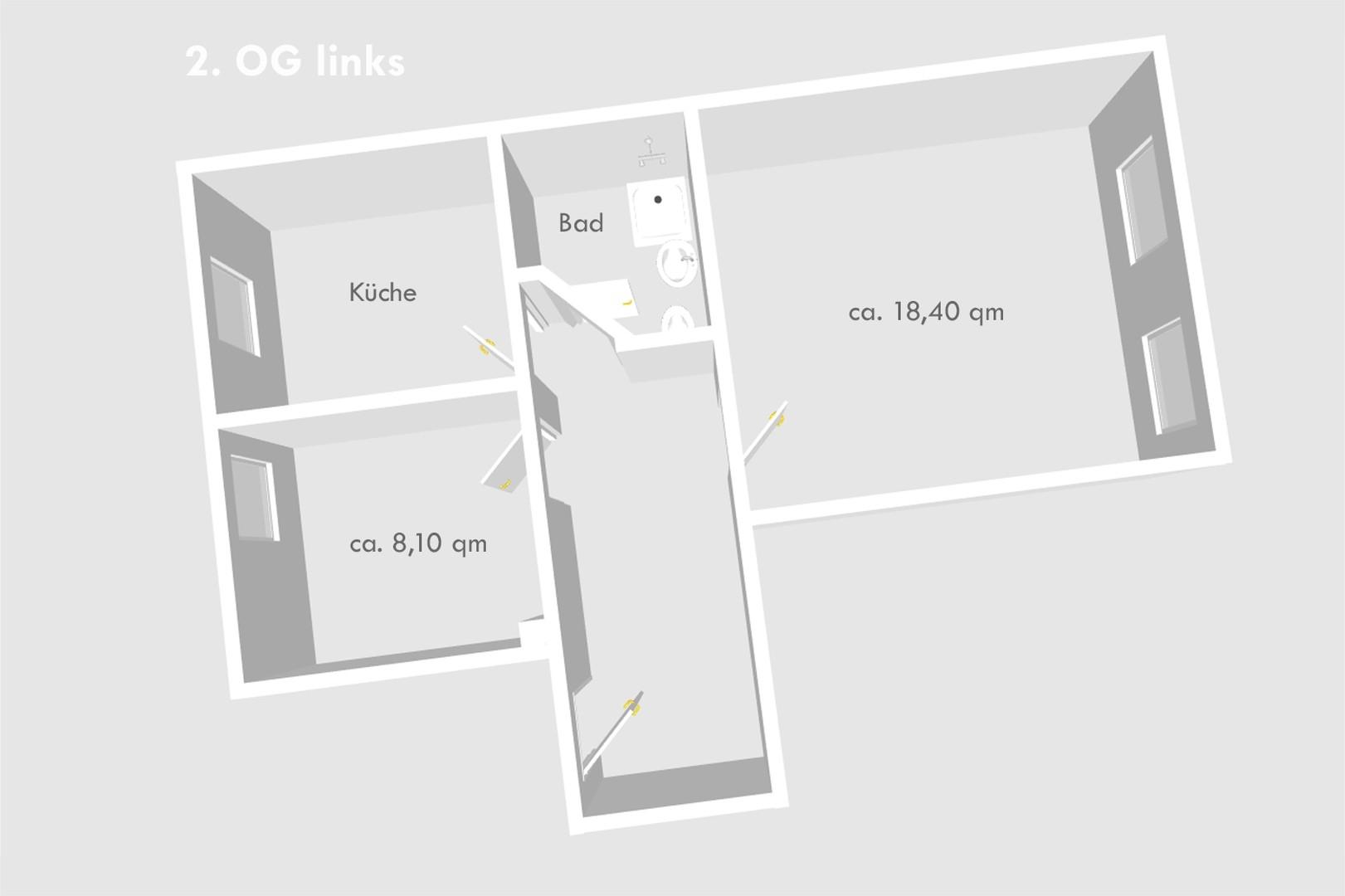schematischer Grundriss