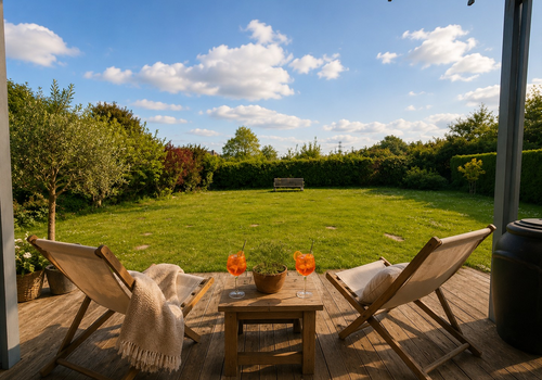 Ausblick Terrasse