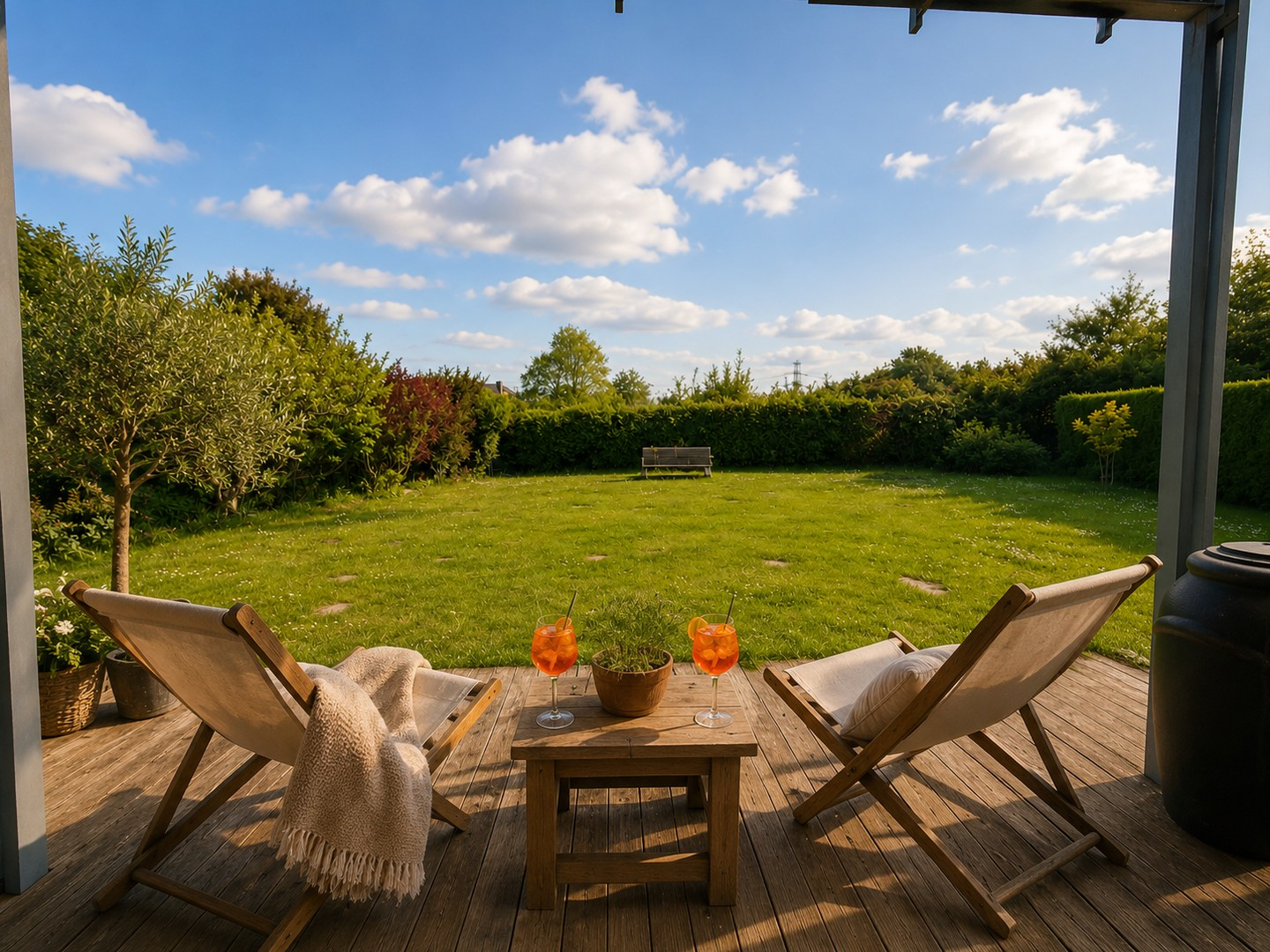 Ausblick Terrasse