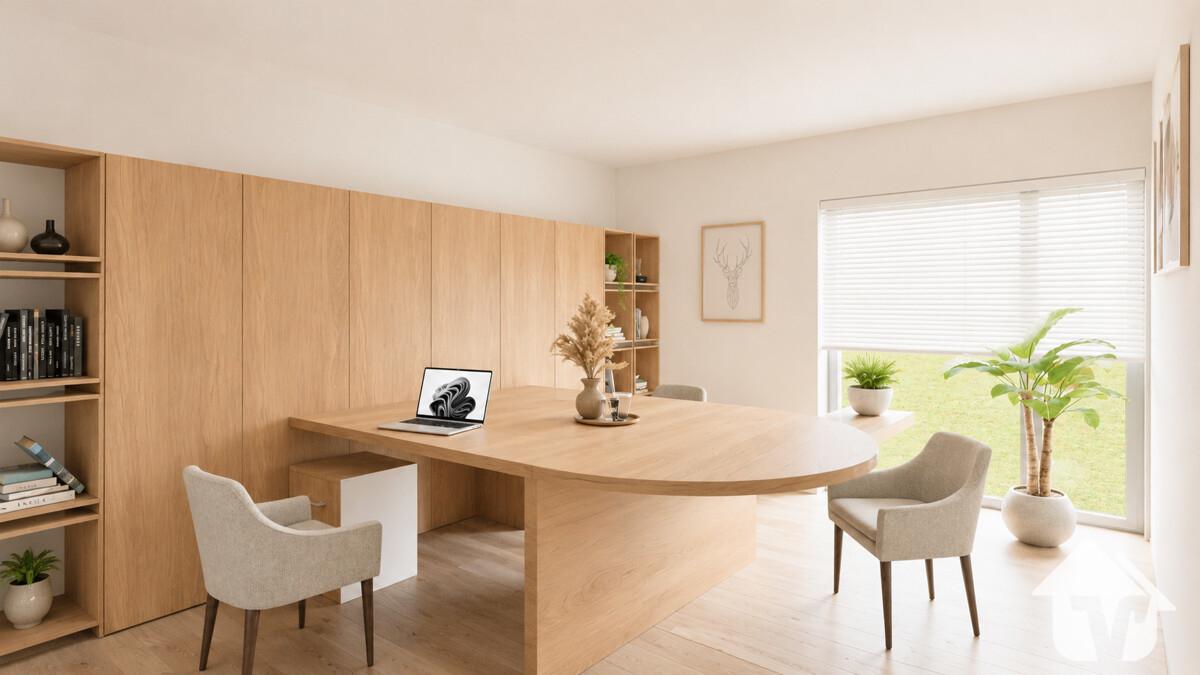 Visualisierung Büro