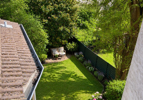 Blick in Garten (Bearbeite)et)