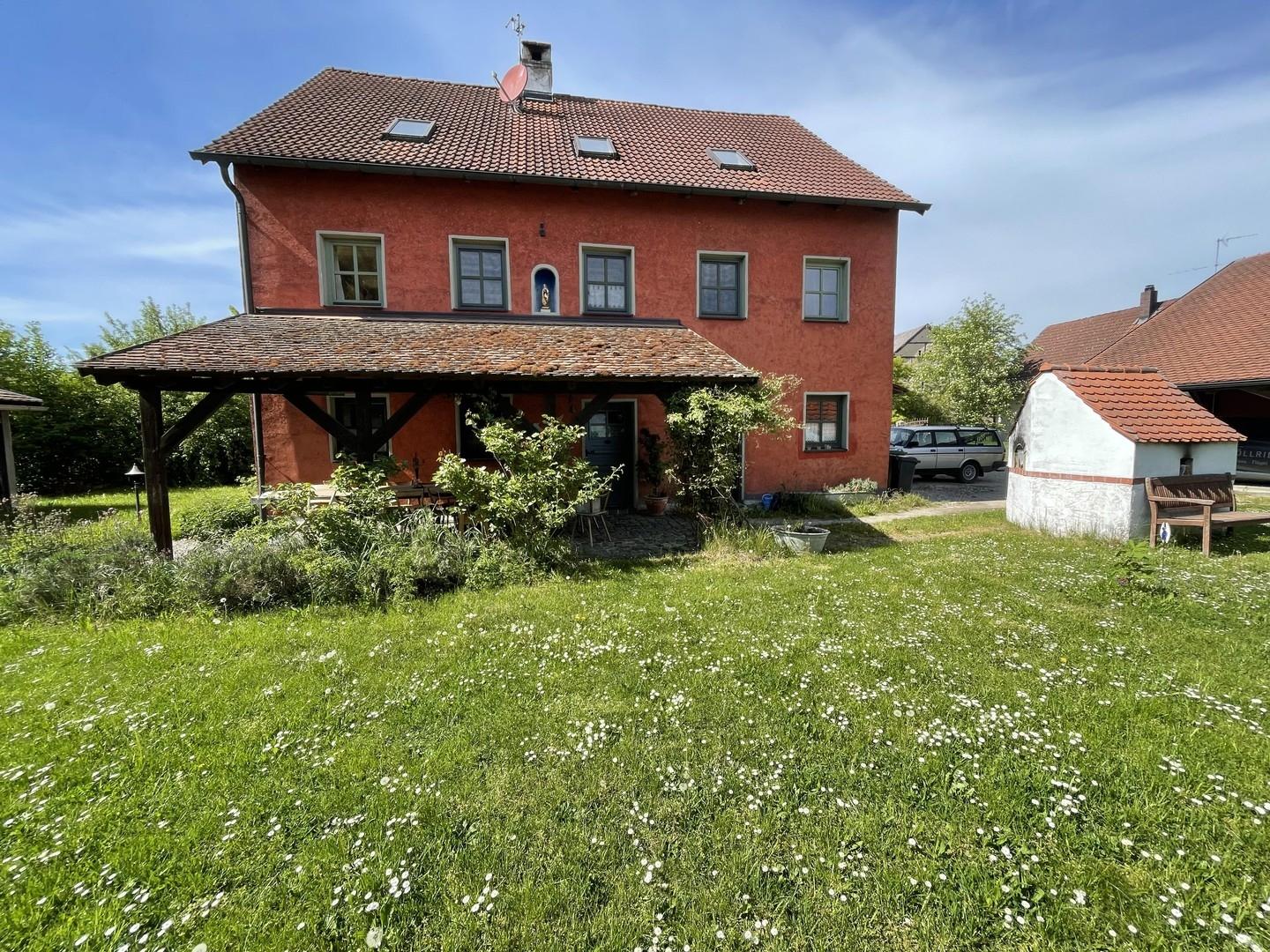 Ansicht Süden mit Vordach