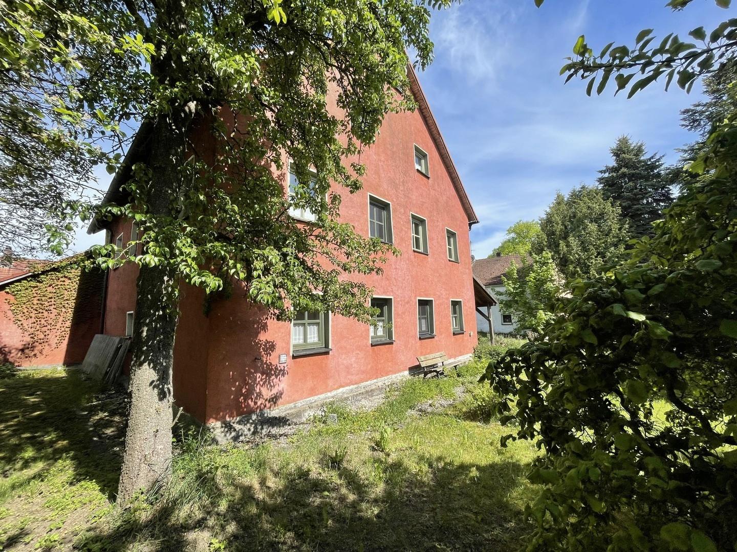 Blick aus dem Obstgarten