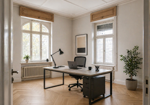 Büro/Schlafzi. 2, Designidee