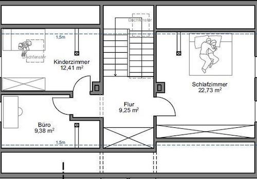 Grundriss DG