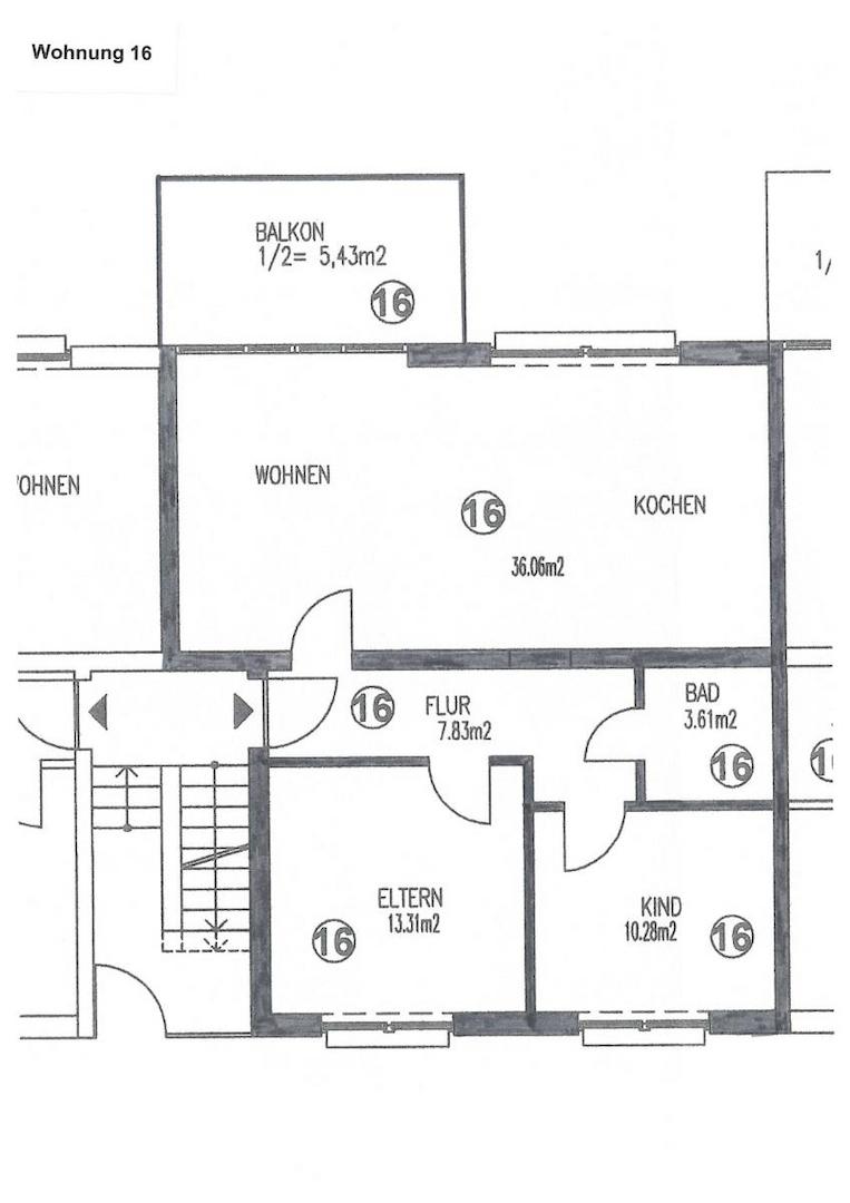 Wohnung 16