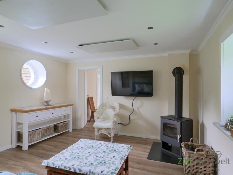 Kamin im Wohnzimmer