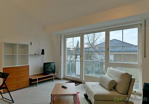 Balkon und TV-Sessel