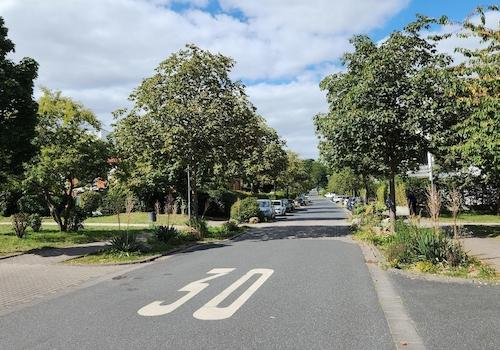 ruhiges Wohngebiet in Waldnähe