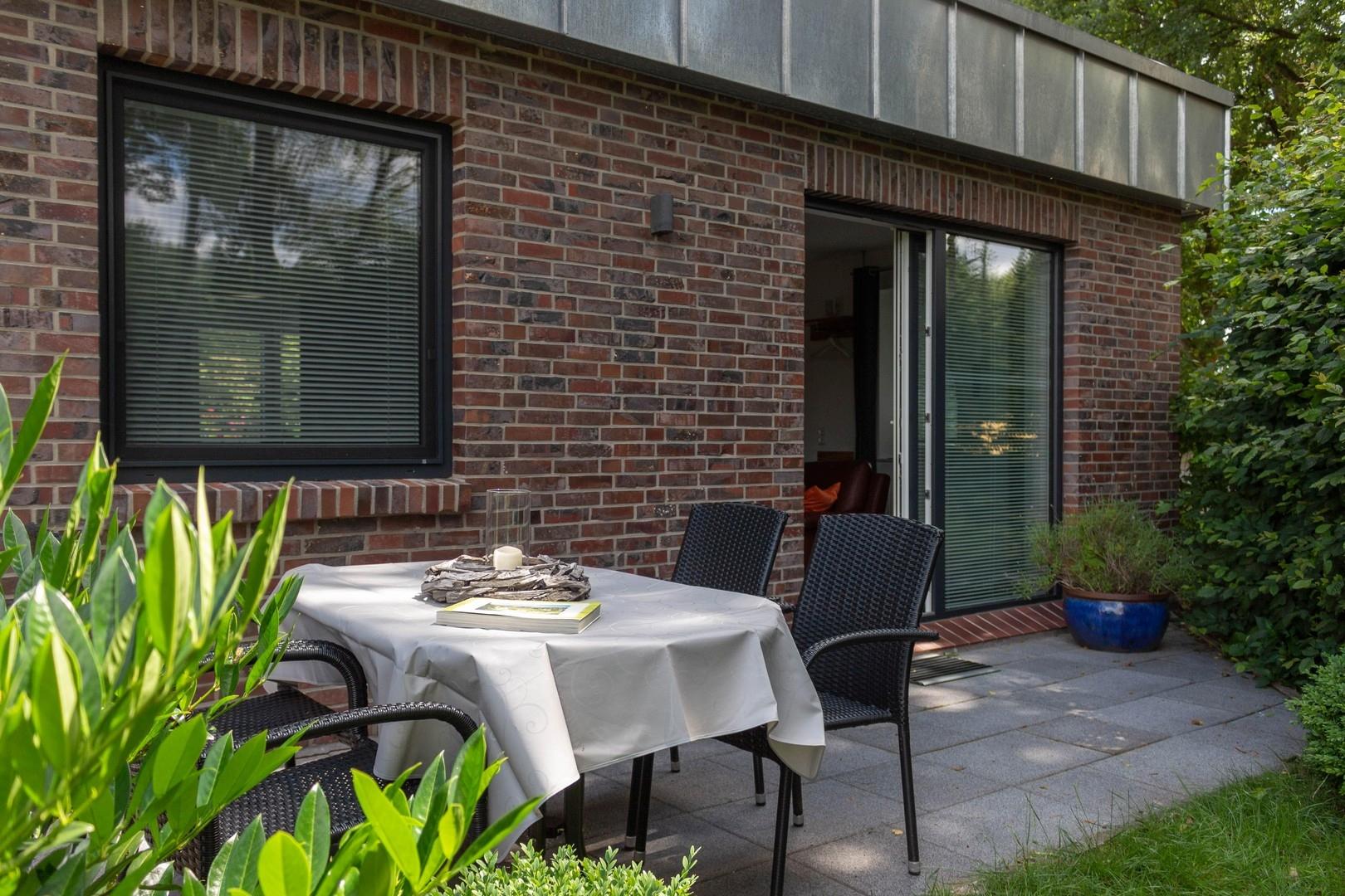 Bungalow Terrasse hinten
