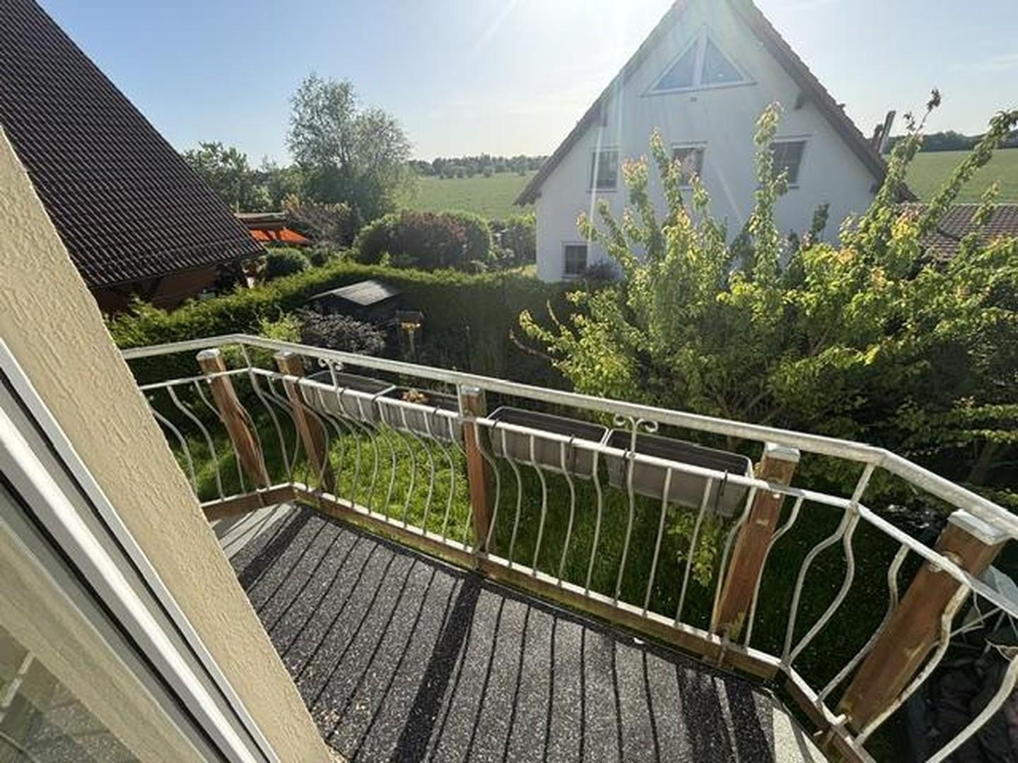 Balkonausblick