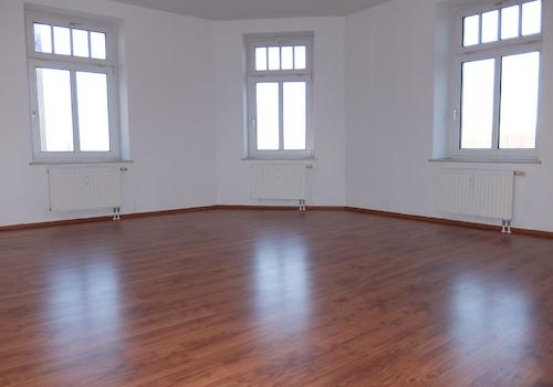 Blick Wohnzimmer
