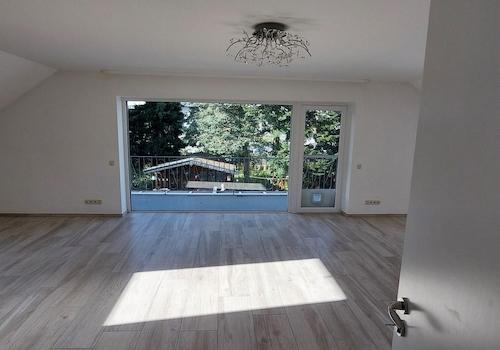 Wohnzimmer Blick zum Garten