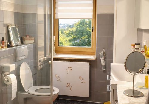 Gästebad mit Duche 