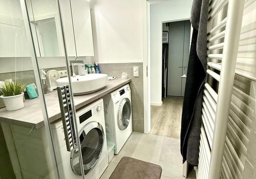Bad mit Walk in Dusche