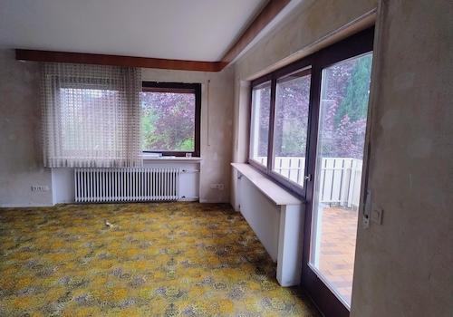 Wohn- Esszimmer - Balktontür