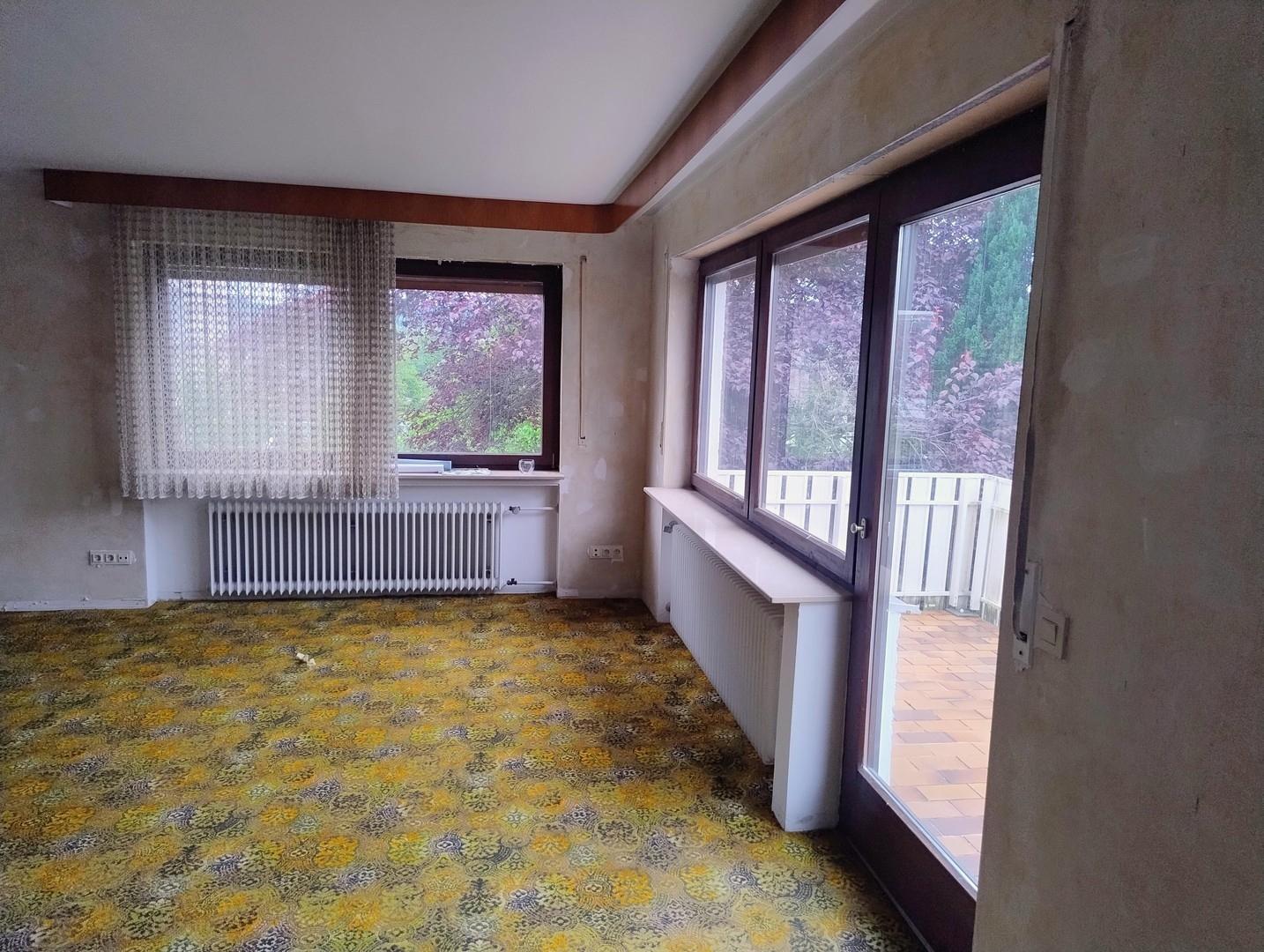 Wohn- Esszimmer - Balktontür