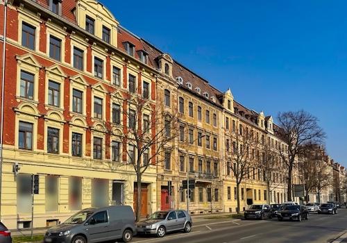 Ansicht von West