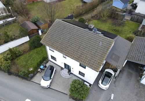 Haus oben vorne