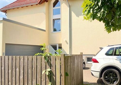 Hausansicht Eingangsbereich