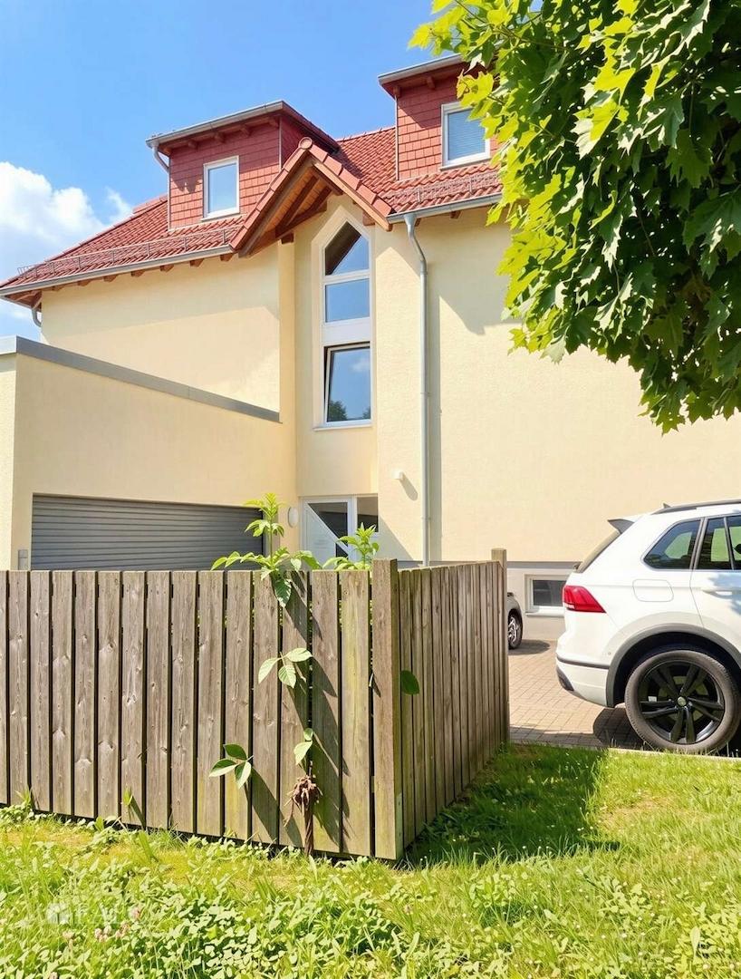 Hausansicht Eingangsbereich
