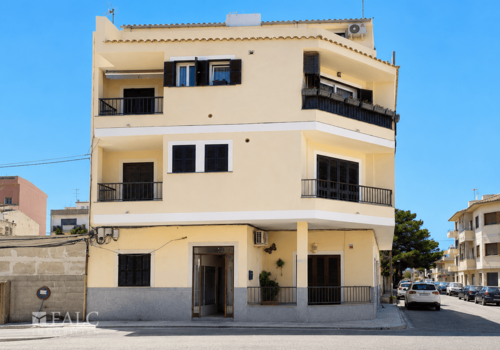 Fassade des Hauses 