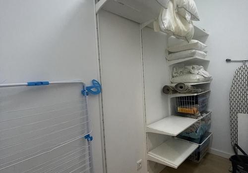 begehbare Garderobe