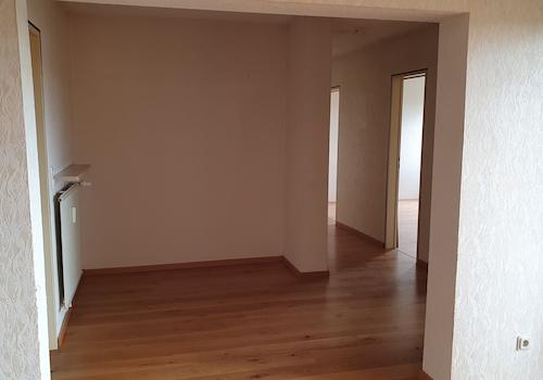 Blick Wohnzimmer Sitzecke