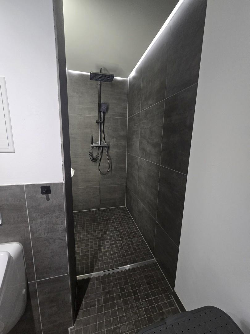 Badezimmer Walk-In Dusche