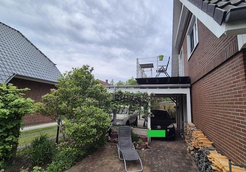 Doppelcarport mit Dachterrasse