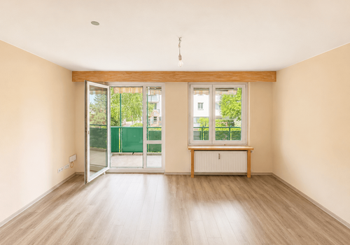 Blick in das Wohnzimmer