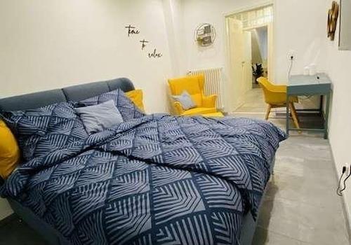Schlaf- u. Wohnzimmer