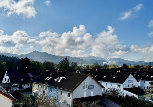 Blick vom Gästezimmer