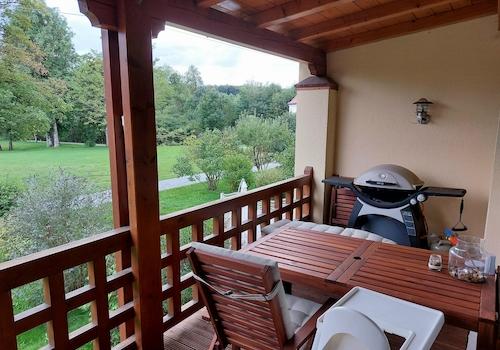 Balkon zum Garten
