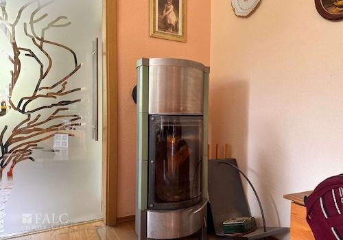 Kamin im Wohnzimmer