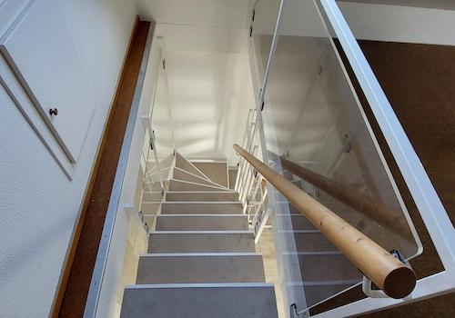 Treppe Diele zum Dachboden