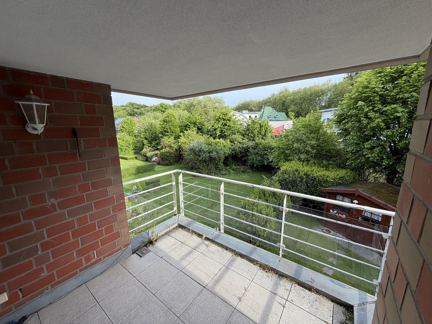 Balkon mit Ausblick