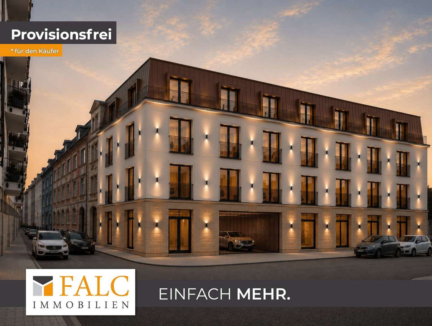 KI-generiertes MFH-Stadthaus