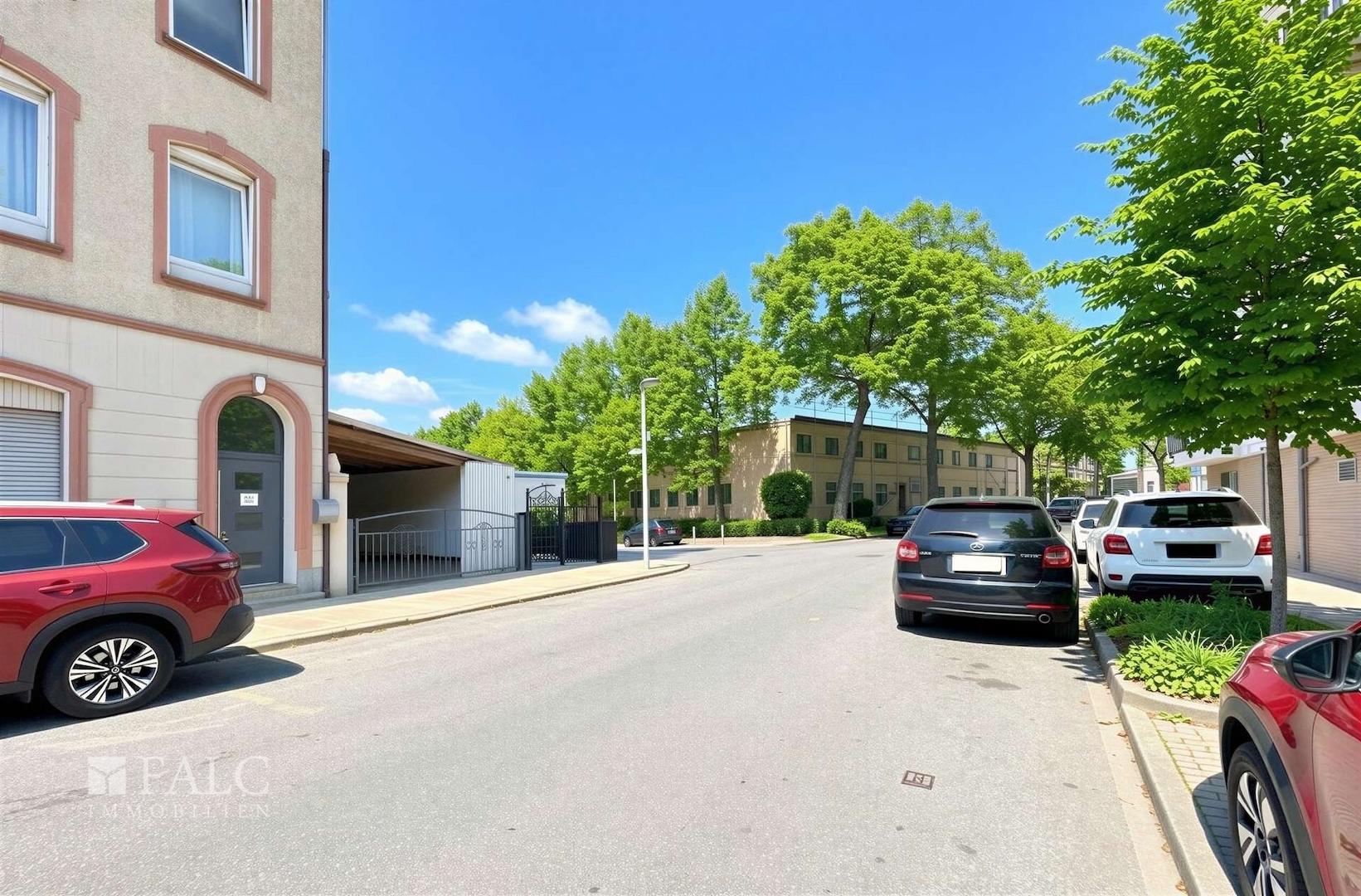 Straßenansicht Grundstück - (KI generiert)