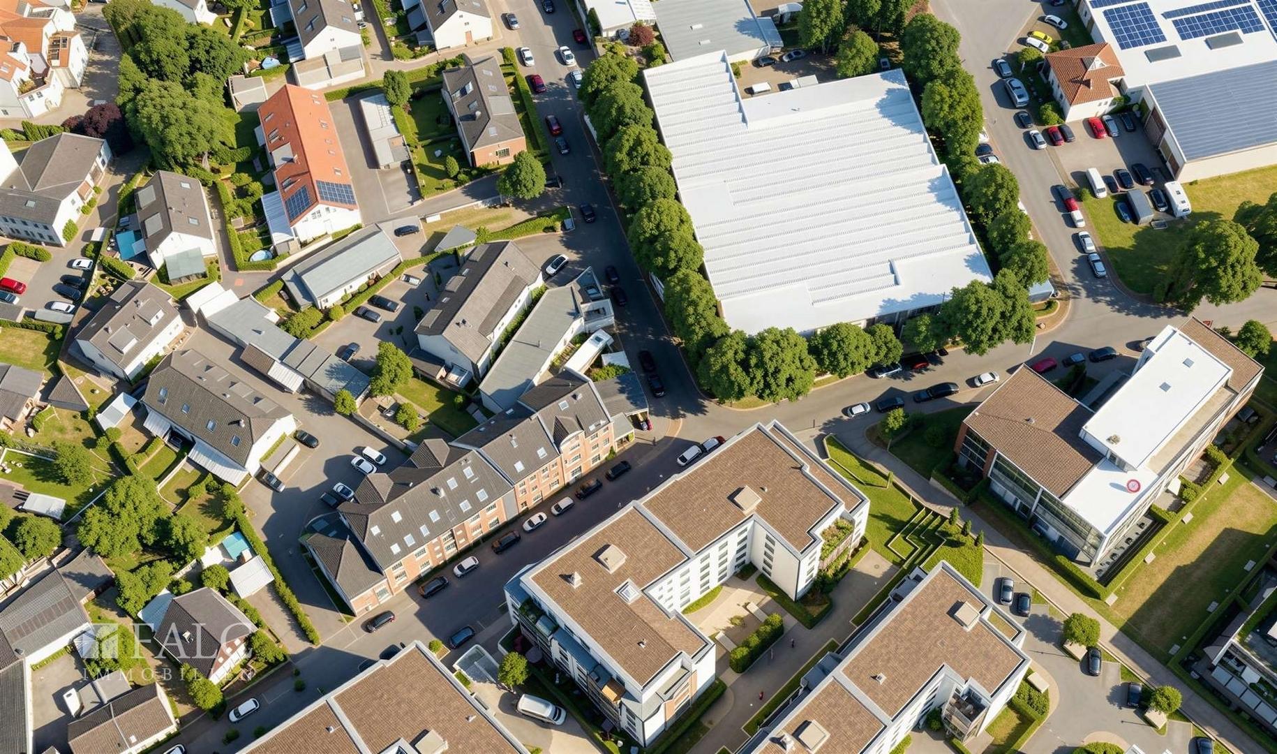Luftbild Grundstück - (KI generiert)