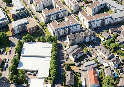 Luftbild Grundstück - (KI generiert)