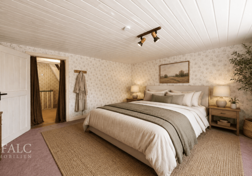 Schlafzimmer visualisiert 