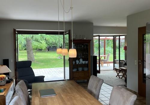 Blick aus Küche 