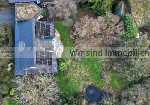 Drohnenaufnahme Grundstück