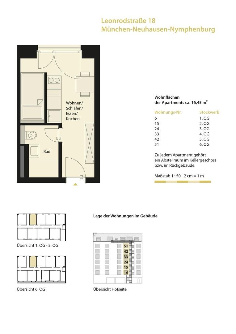 Typ 3 - 16,45 m²