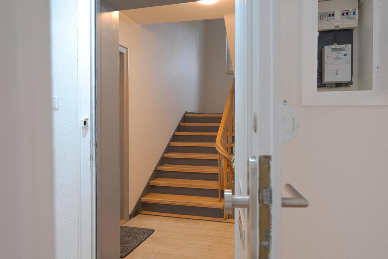 Blick ins Treppenhaus