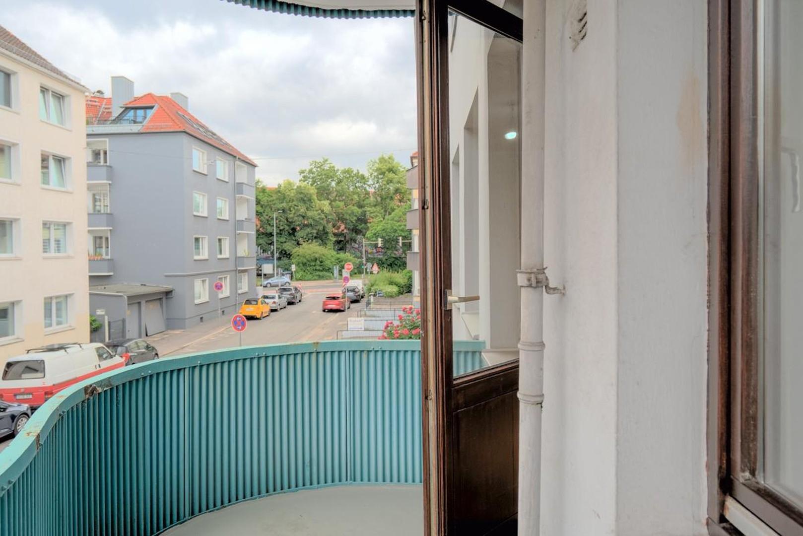 Blick Richtung "Celler Str."
