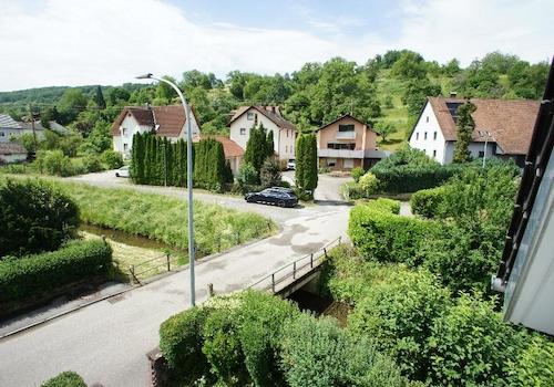 Ausblick Balkon nach Süd-Westen