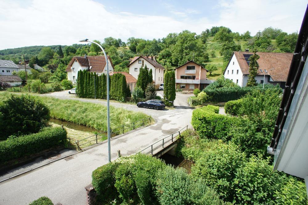 Ausblick Balkon nach Süd-Westen