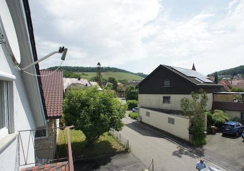 Ausblick Richtung Dorf